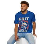 Crit or Die D&D T-shirt