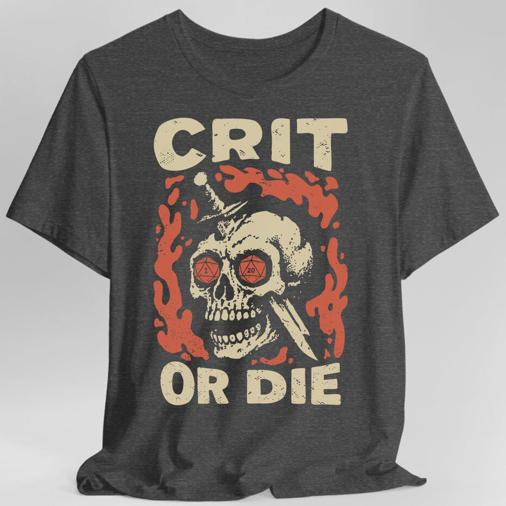 Crit or Die D&D T-shirt
