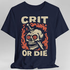 Crit or Die D&D T-shirt