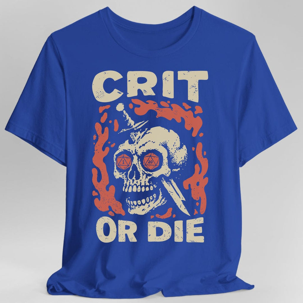 Crit or Die D&D T-shirt