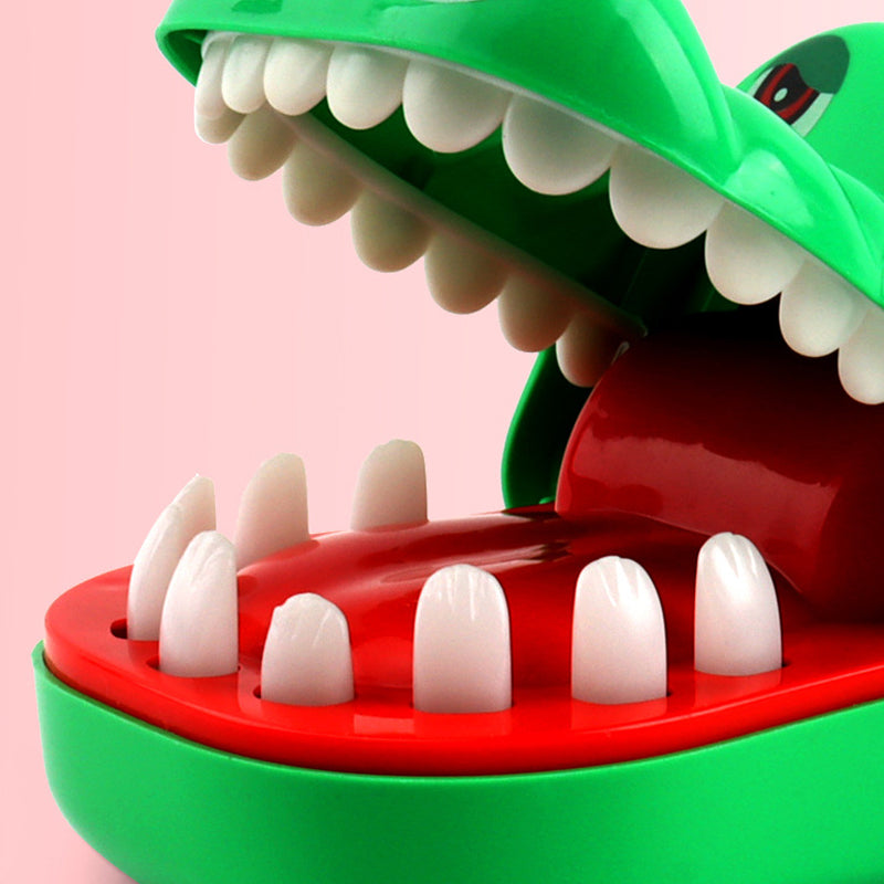 Crocodile Teeth Finger Biting Children’s Decompression Toy- Battery Operated