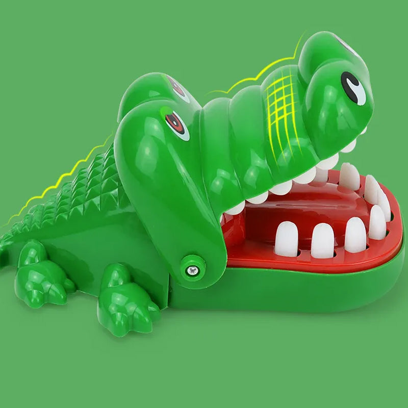 Crocodile Teeth Finger Biting Children’s Decompression Toy- Battery Operated