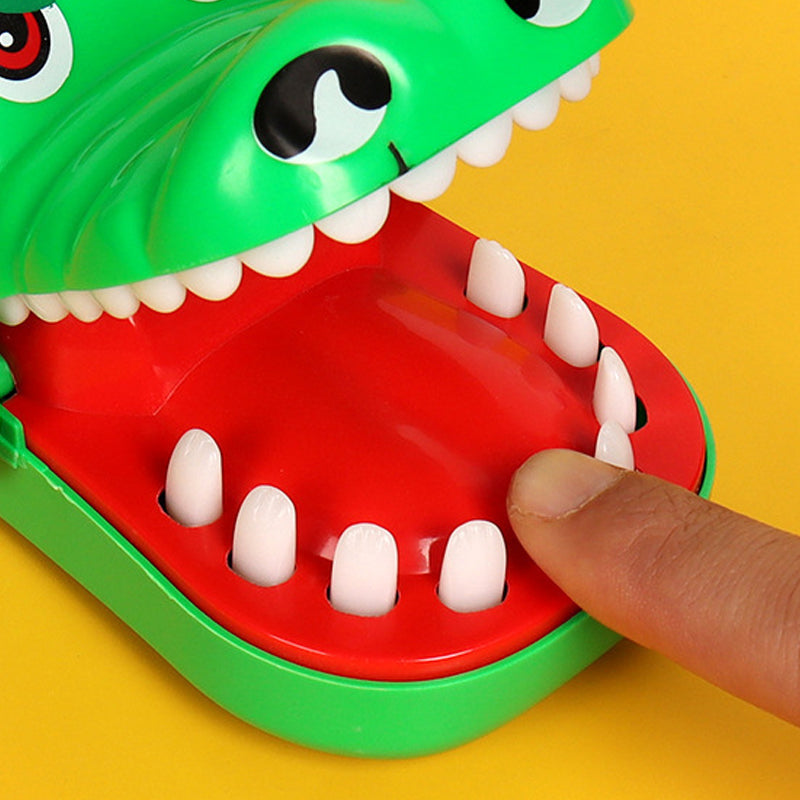 Crocodile Teeth Finger Biting Children’s Decompression Toy- Battery Operated