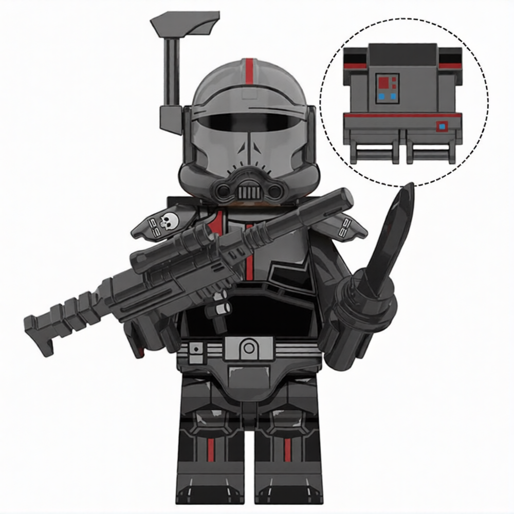 Crosshair The bad Batch Lego Star Wars Minifigures custom toys 1