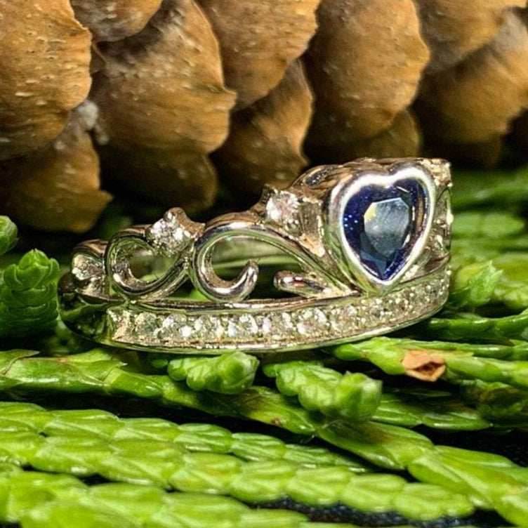 Princess of Wales Sapphire Crown Ring - 4