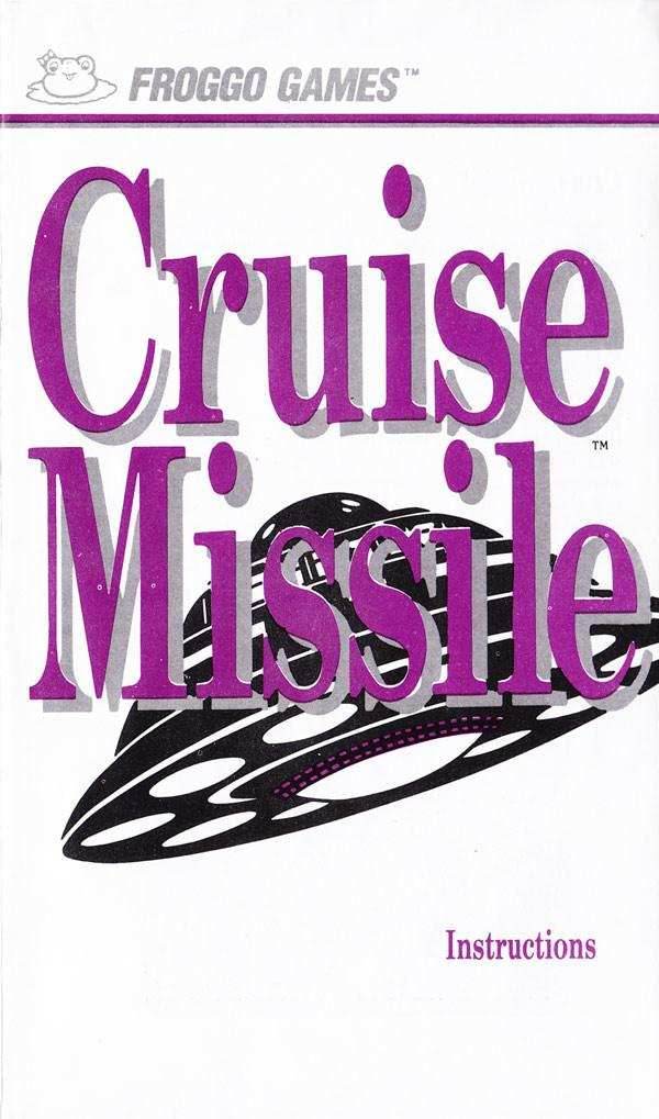 Cruise Missile (Atari 2600) - Game Manual Only