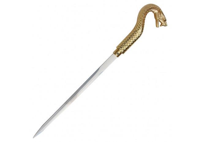 Golden Pharaoh King Cobra Sword Cane-2