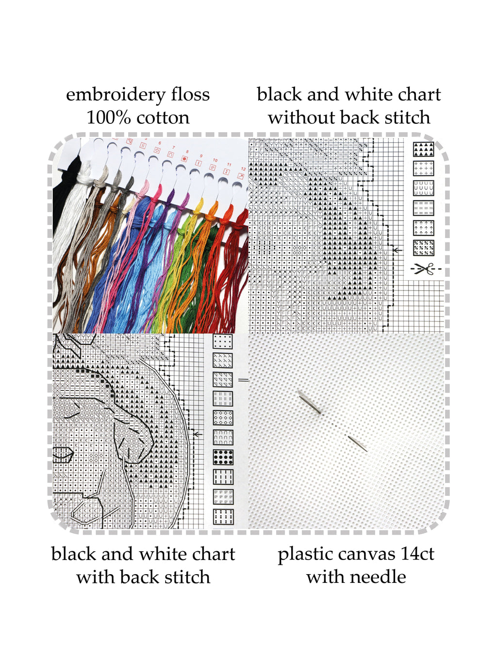 "Magic Heroes" 123CS Counted Cross-Stitch Kit