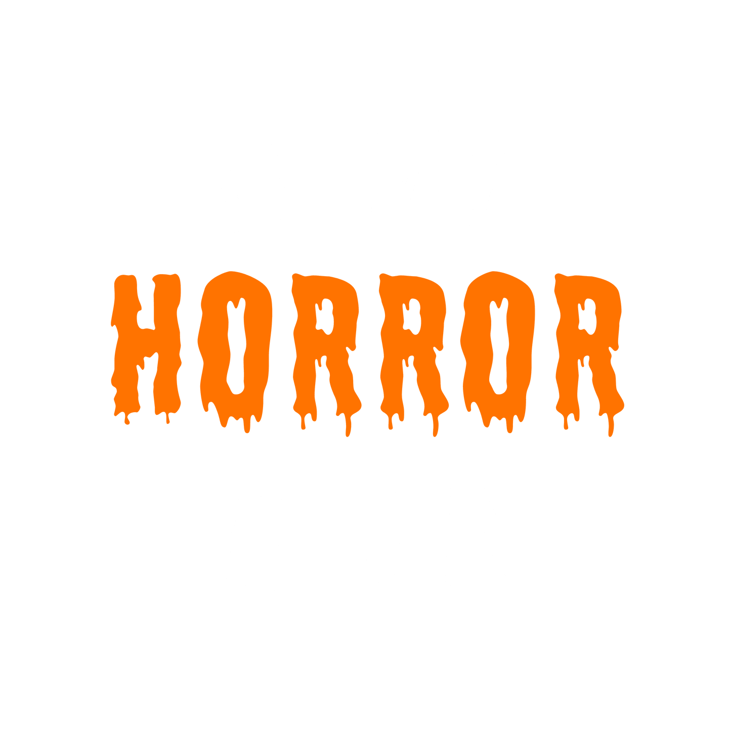 In My Horror Era Tee (Curved) - Small / Orange
