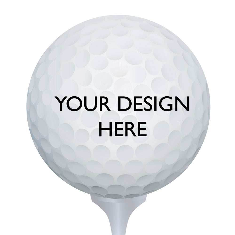 Custom & Personalized Printed Golf Balls - 