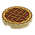 B3 Customs® Apple Pie (2x2 Round Tile) - 