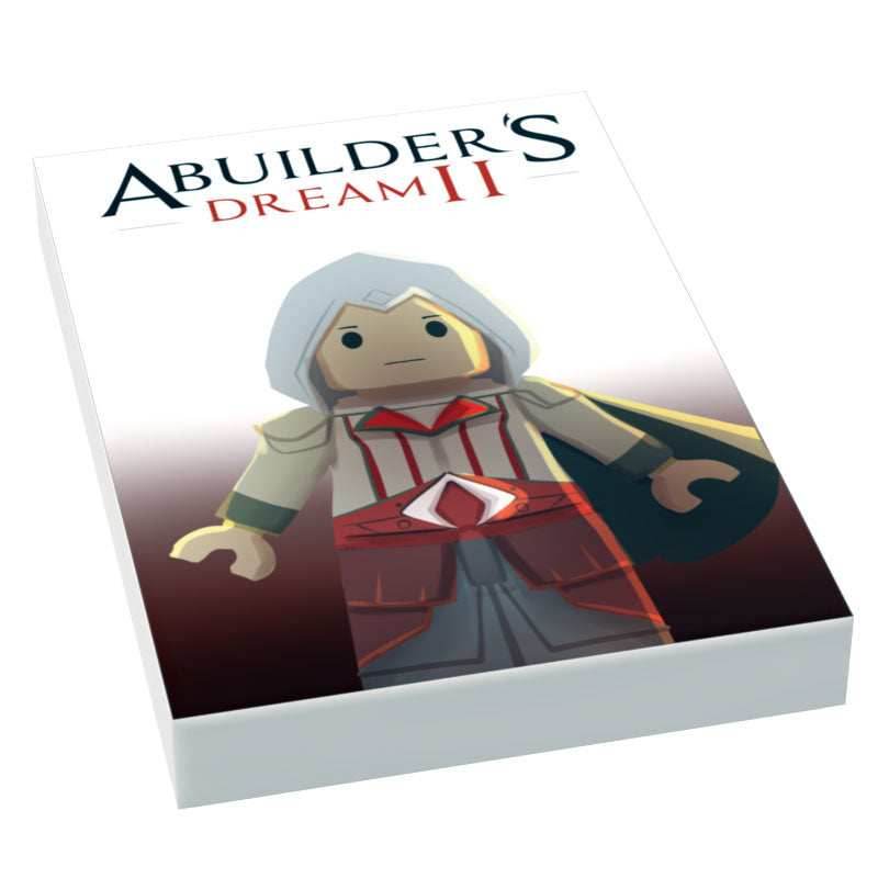 A Builders Dream II Video Game Cover (2x3 Tile) made using LEGO part - B3 Customs - 