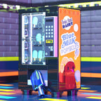 Blue Milk Popsicles Vending Machine Building Set made using LEGO parts - B3 Customs - 