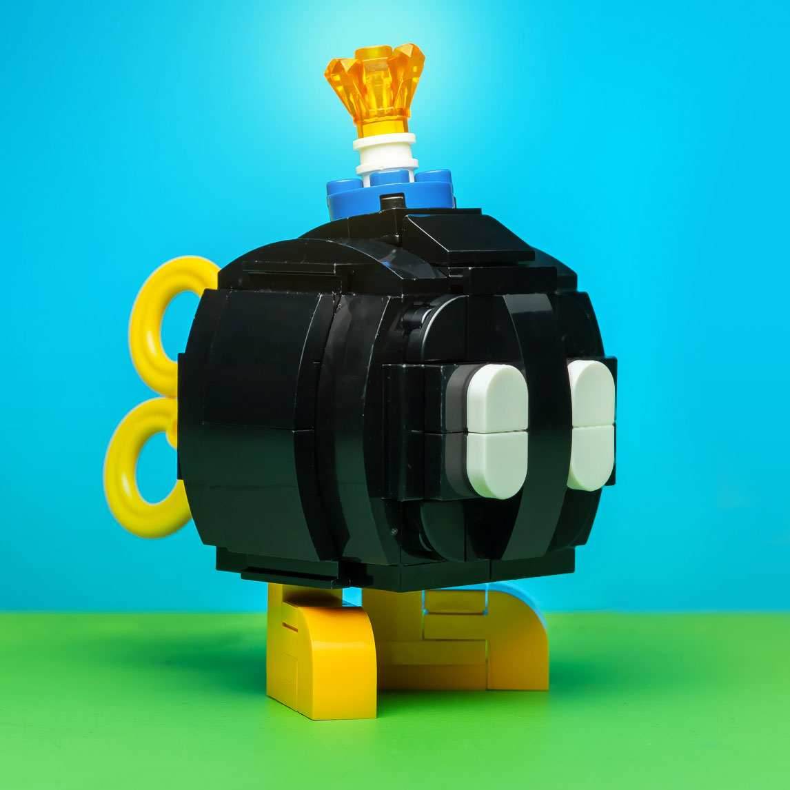 Bomber Man made using LEGO parts - B3 Customs - 