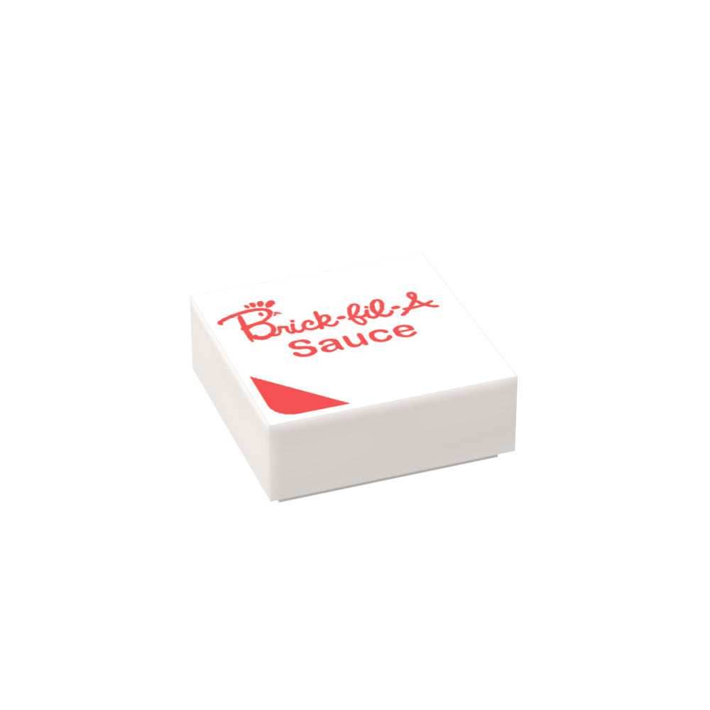 Brick-Fil-A Minifig Sauce Pack - B3 Customs - 