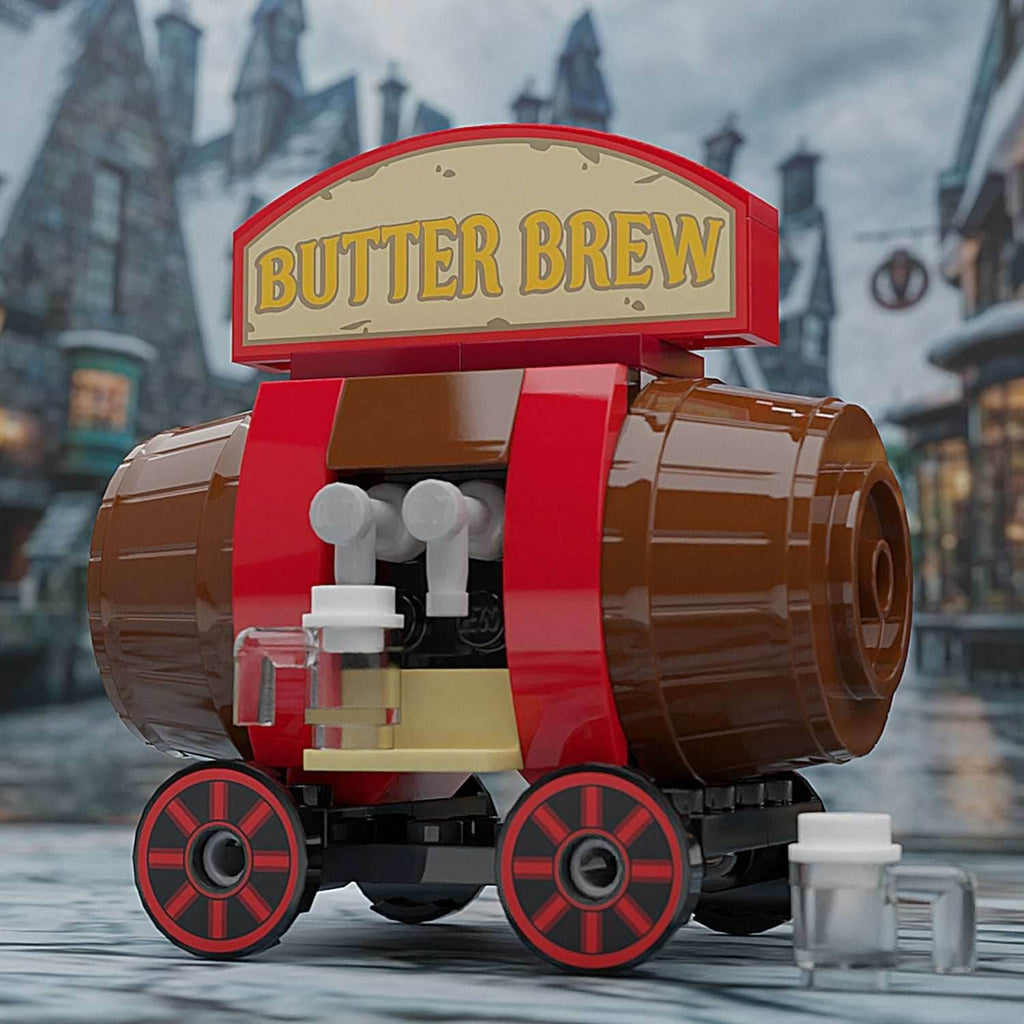 Butter Brew Vending Cart made using LEGO parts - B3 Customs - 