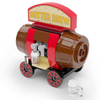 Butter Brew Vending Cart made using LEGO parts - B3 Customs - 