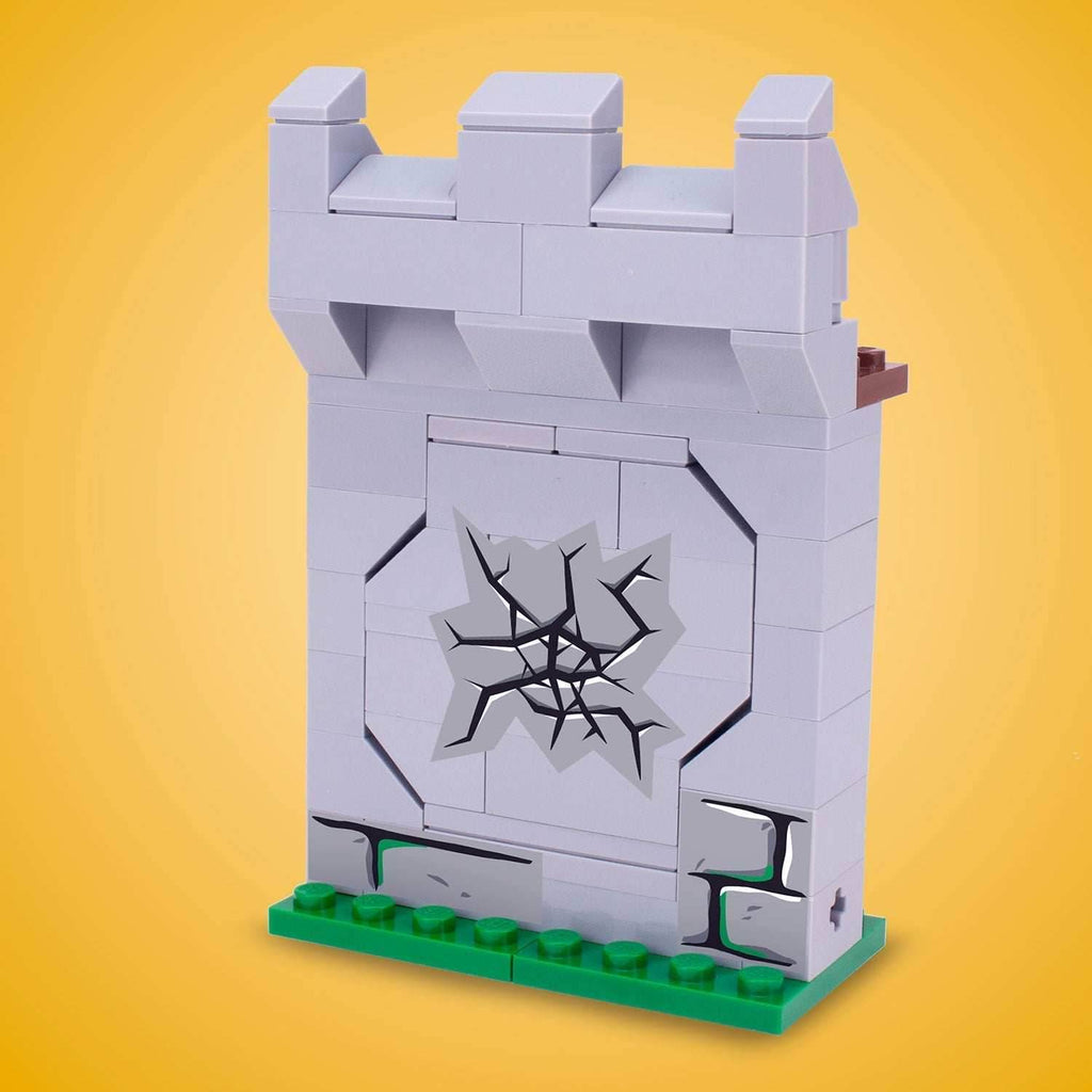 Castle Wall (Breakable) - Custom Castle Modular Building Set - 