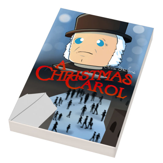 Christmas Carol Movie Cover (2x3 Tile) - B3 Customs using LEGO parts