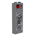 Cupid (Valentine's Day) in Carbonite (1x2x5 Brick) - B3 Customs - 