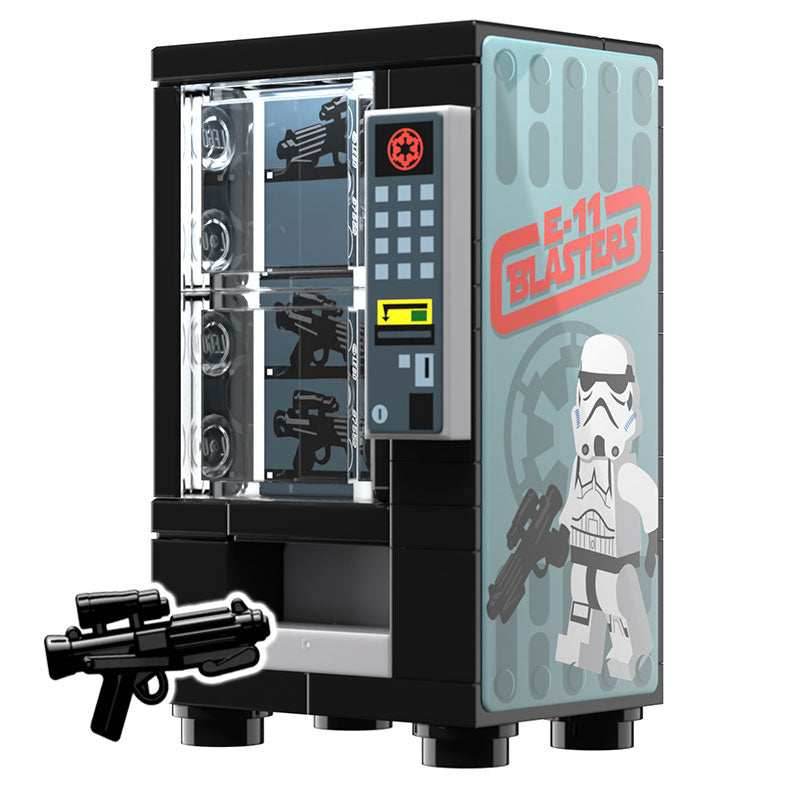 E-11 Blaster Vending Machine for Trooper minifigs made using LEGO parts - 