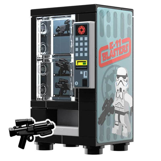 E-11 Blaster Vending Machine for Trooper minifigs made using LEGO parts - 