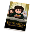 LOTR Lord of the Brick, Fellowship Movie Cover (2x3 Tile) - B3 Customs - 
