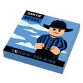 Garth Bricks Buildin' the Wind Music Album Cover (2x2 Tile) - 