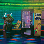 Gummy Studs Vending Machine made using LEGO parts - B3 Customs - 