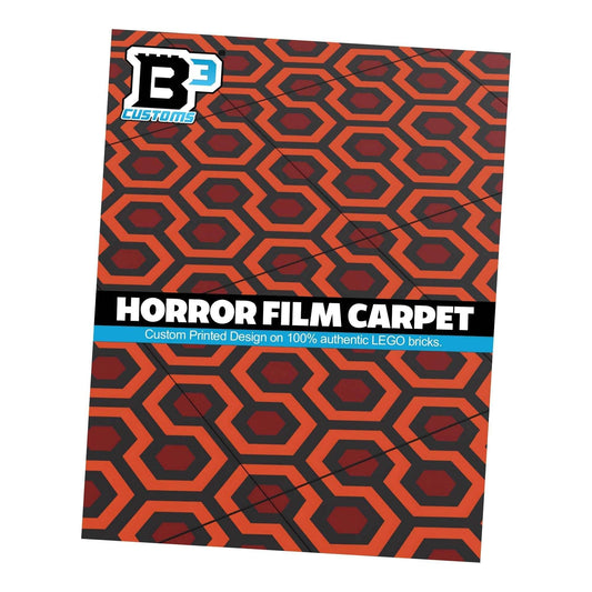 Custom Horror Film Carpet (PACK OF 10) 6x6 Tiles made using LEGO parts - 