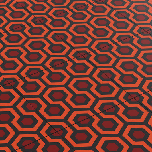 Horror Film Carpet (Shining) - Custom Printed 6x6 Tile for LEGO MOCs, B3 Customs