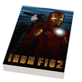 Iron Fig 2 Movie Cover (2x3 Tile) made using LEGO parts - B3 Customs