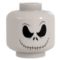 Bone Daddy Angry Smiling Minifig Head #1 - B3 Customs - 