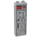 Jar Jar in Carbonite (1x2x5 Brick) made using LEGO parts - B3 Customs - 