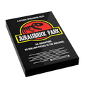 Jurassbrick Park Movie Cover (2x3 Tile) made using LEGO parts - B3 Customs - 