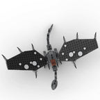 Custom Fell Beast w/ Ringwraith Minifig Building Set made using LEGO parts - B3 Customs - 