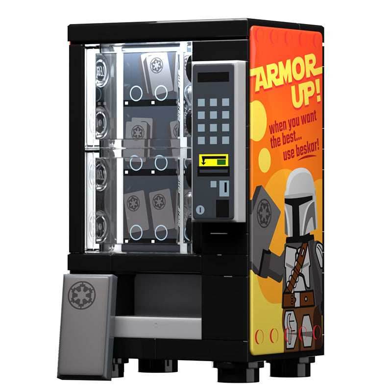 Mando Beskar Vending Machine Building Set - B3 Customs - 