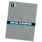 Industrial (Metal) Flooring 6x6 Tilesmade with LEGO parts - Pack of 10 - 