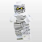Halloween Mummy Minifig made using LEGO parts - B3 Customs - 