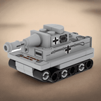 Custom Mini Panzer Tank made using LEGO parts - B3 Customs - 