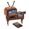 '85 8-BIT Console Minifig Scale Gaming Set