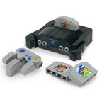 Pretendo 64 - Custom Classic Video Game Console Set made using LEGO parts - 