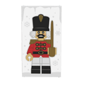 Christmas Nutcracker, Toy Soldier Winter Village 4x6 Glass Window made with LEGO part - B3 Customs - 