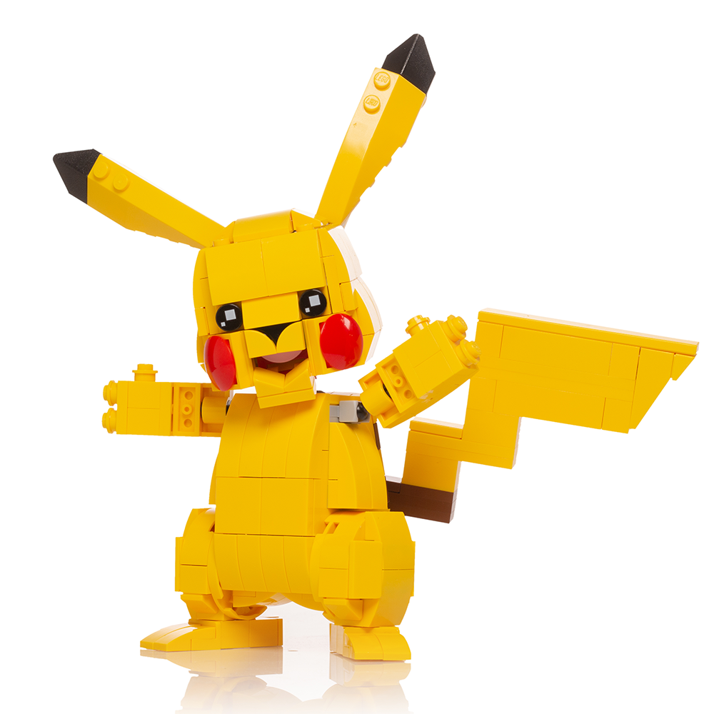 Custom LEGO Pika made using LEGO parts