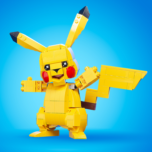 Custom LEGO Pika made using LEGO parts