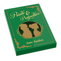 Pride & Prejudice Book (2x2 Tile) made using real LEGO part - B3 Customs