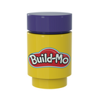 Build-Mo Kids Clay Can for Minifigs