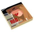 Taylor Bricks RED Music Album Cover (2x2 Tile) made using LEGO part - B3 Customs