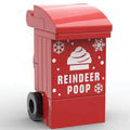 Reindeer Poop Waste Can - B3 Customs - 