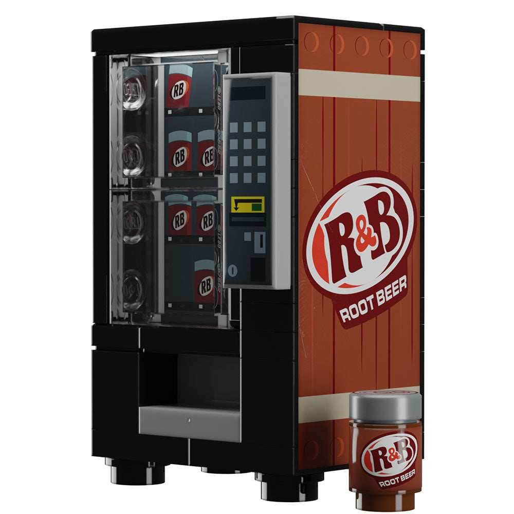 R & B Root Beer - B3 Customs Soda Vending Machine - 